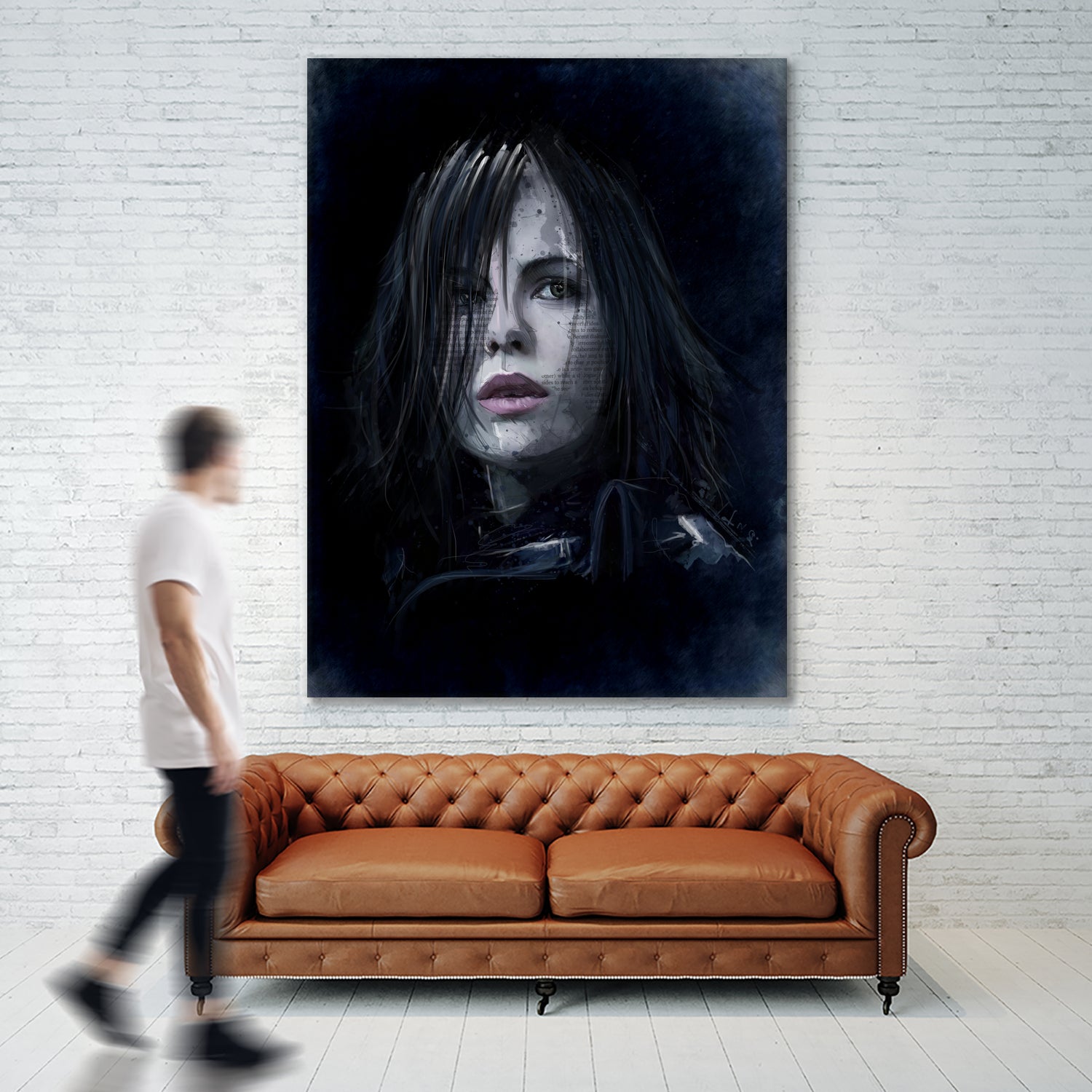 Selene by Claudio Tosi on GIANT ART - black digital painting