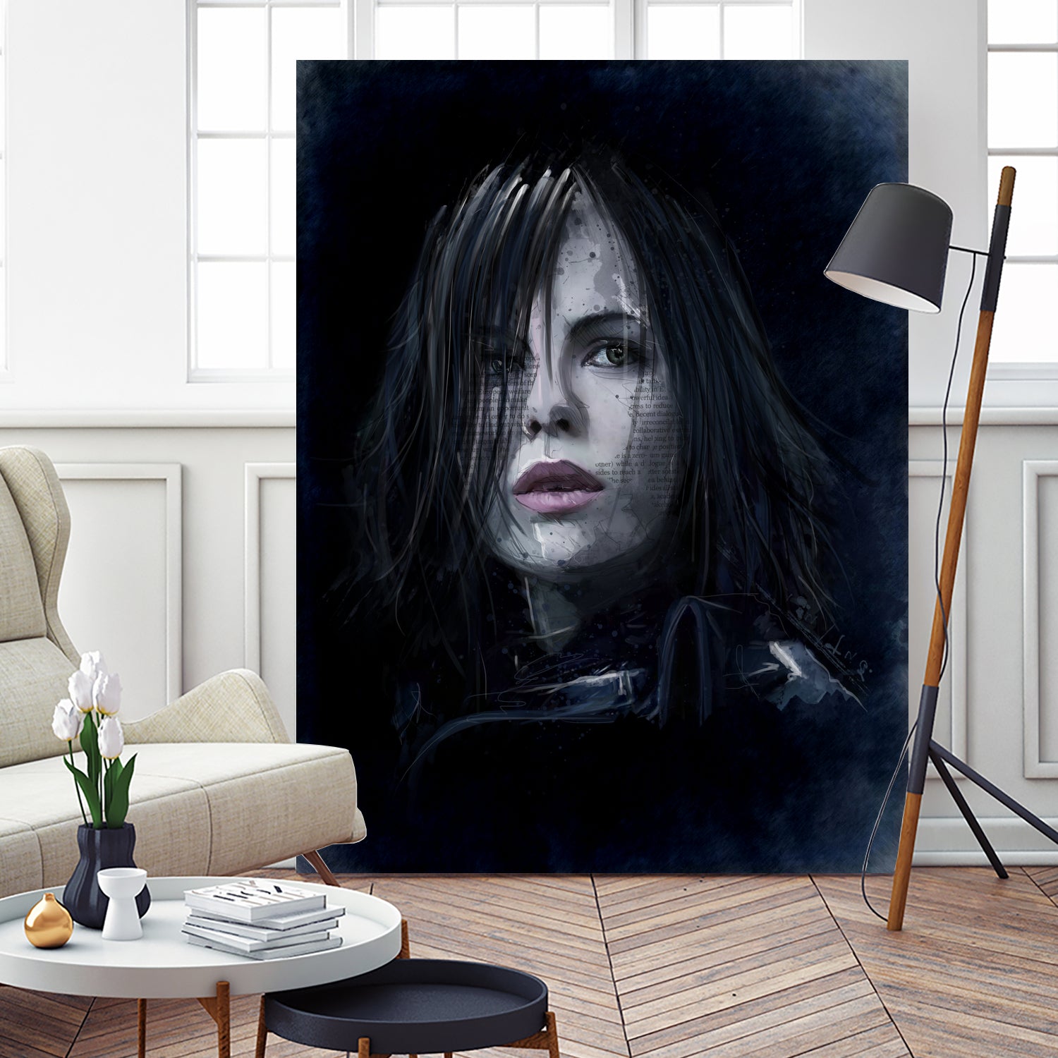 Selene by Claudio Tosi on GIANT ART - black digital painting