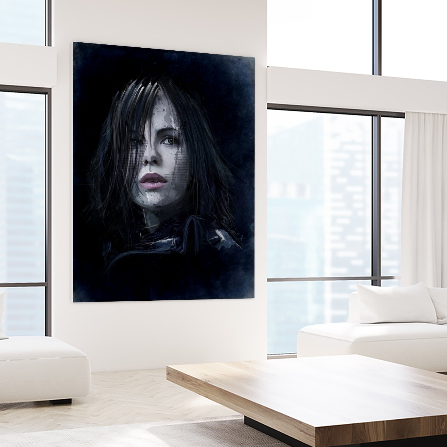 Selene by Claudio Tosi on GIANT ART - black digital painting