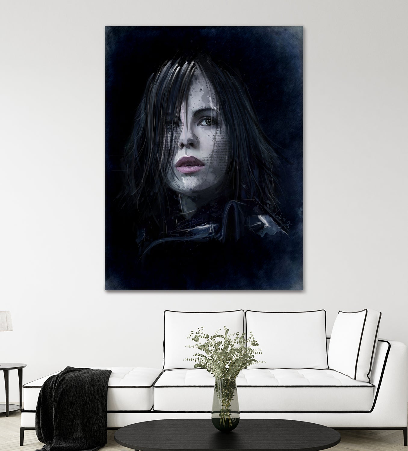 Selene by Claudio Tosi on GIANT ART - black digital painting