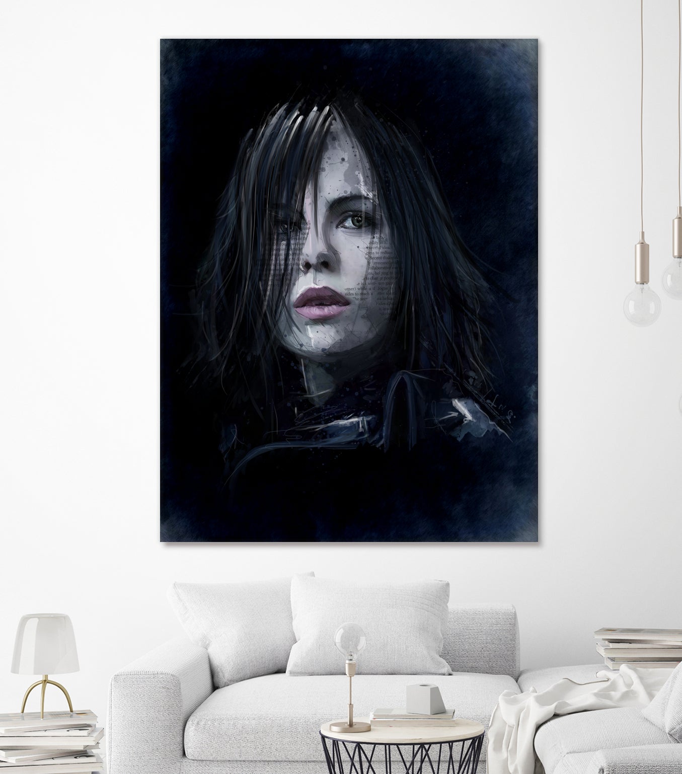 Selene by Claudio Tosi on GIANT ART - black digital painting