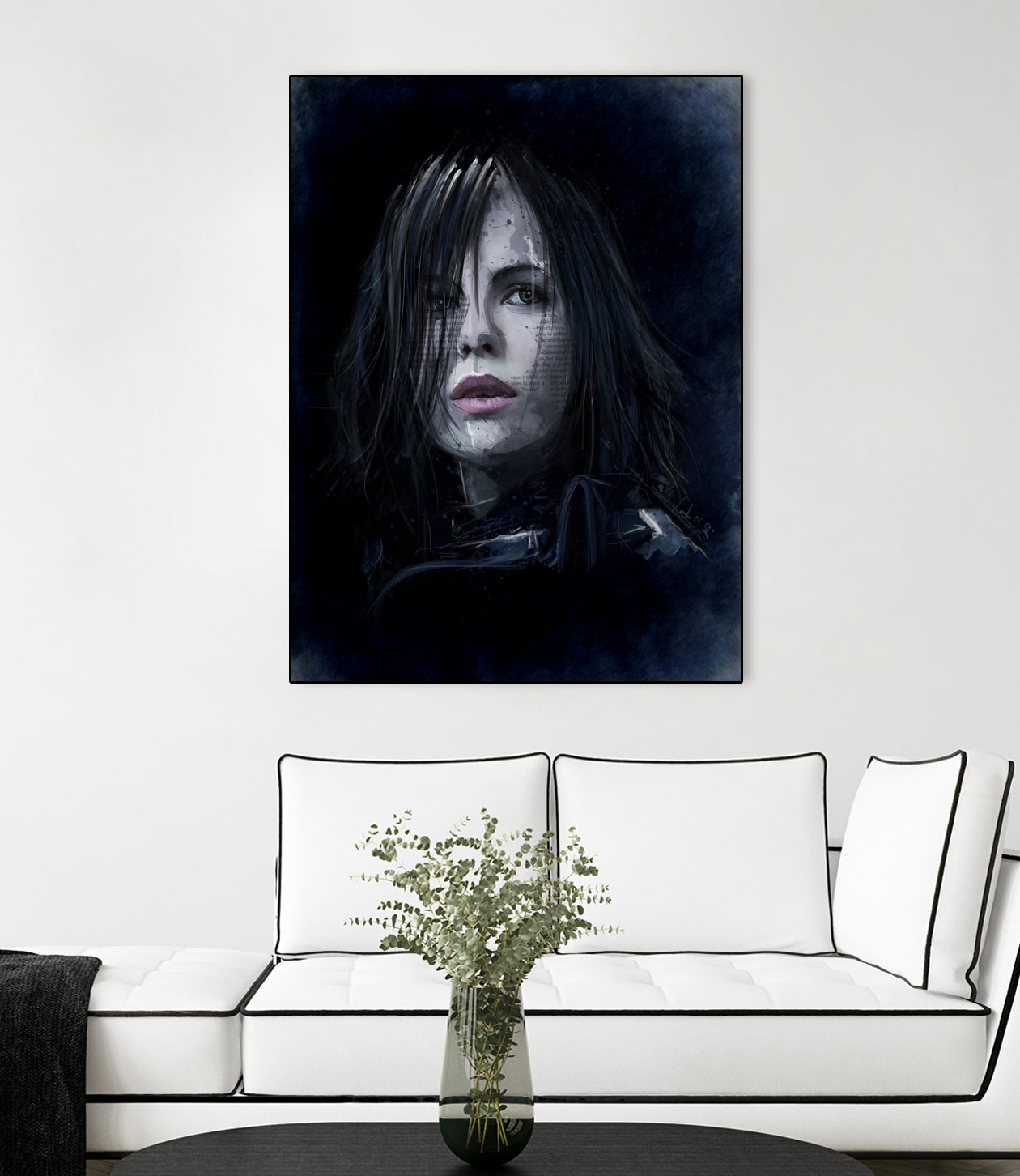 Selene by Claudio Tosi on GIANT ART - black digital painting