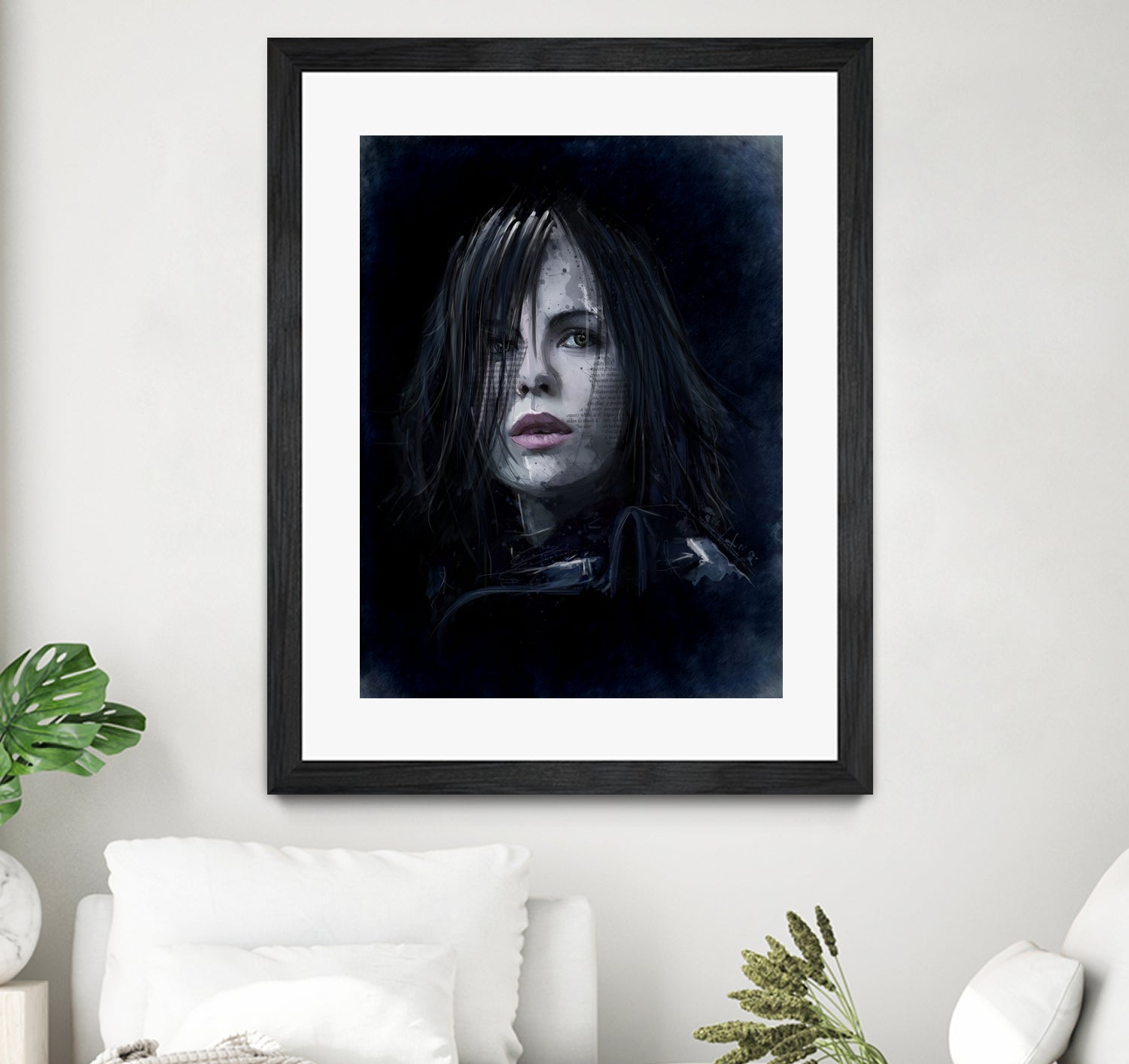 Selene by Claudio Tosi on GIANT ART - black digital painting