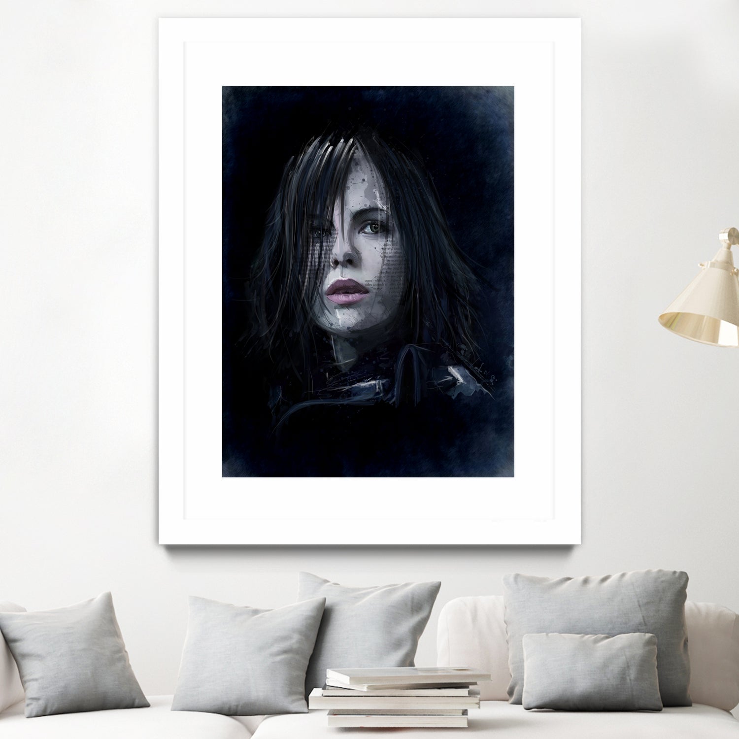 Selene by Claudio Tosi on GIANT ART - black digital painting