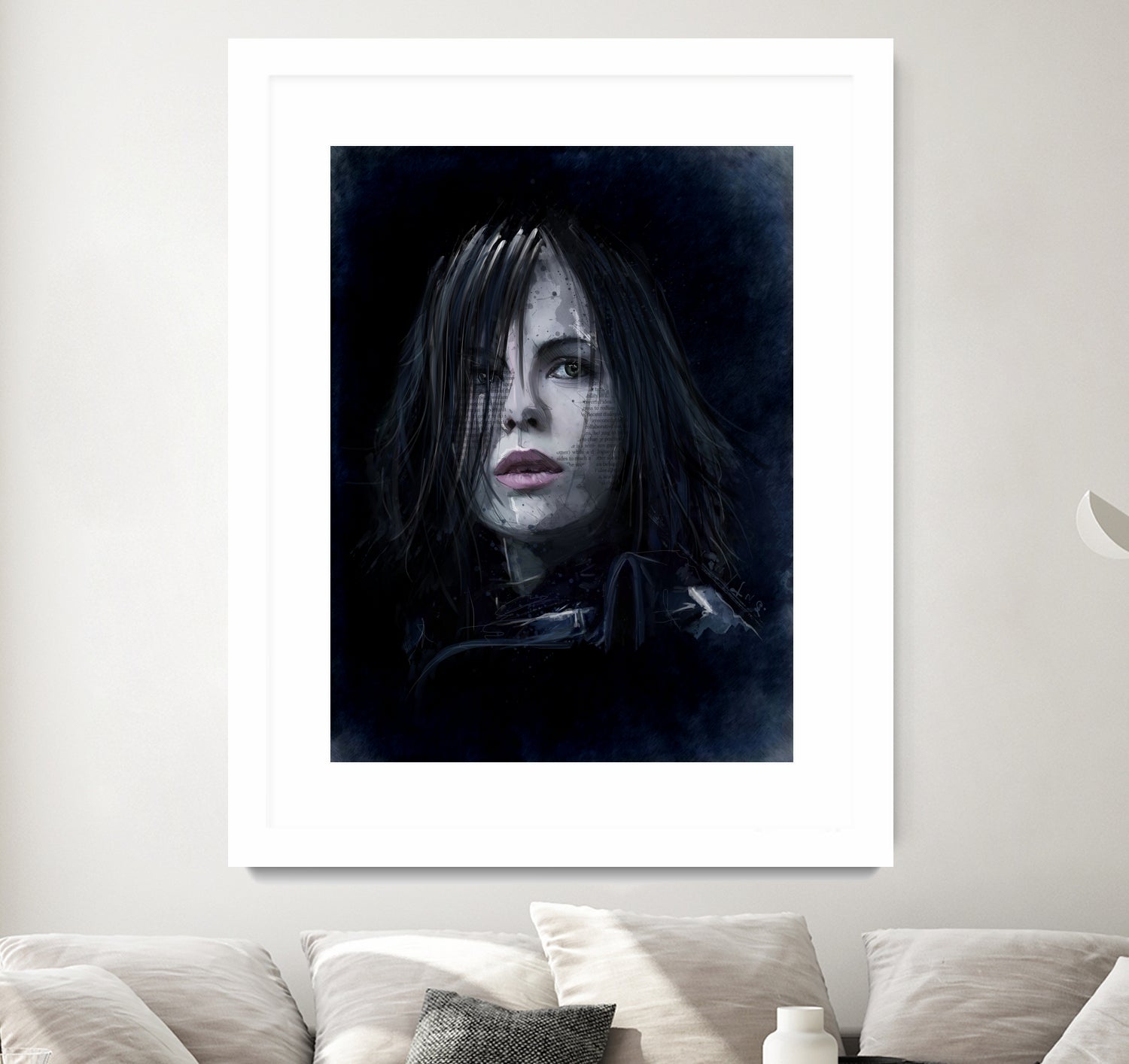 Selene by Claudio Tosi on GIANT ART - black digital painting