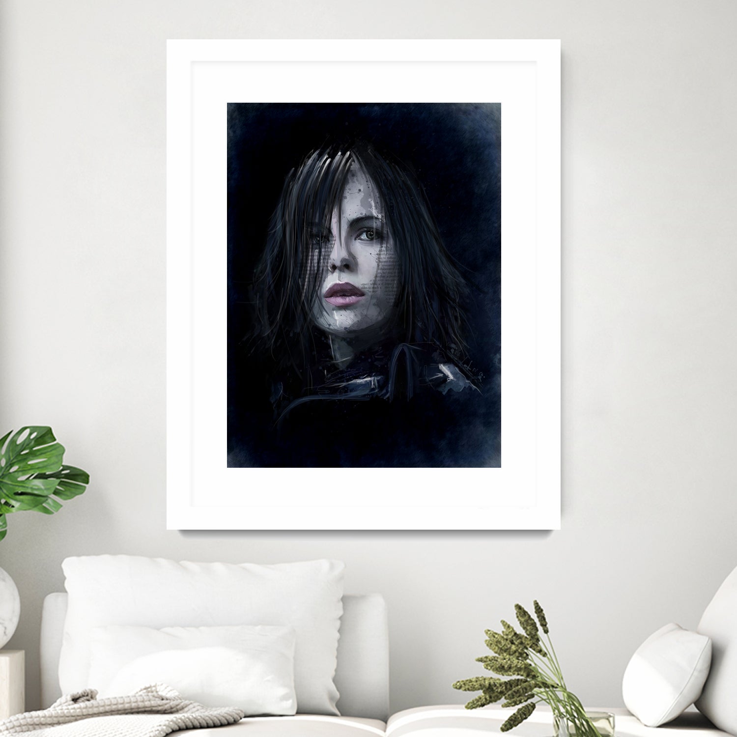 Selene by Claudio Tosi on GIANT ART - black digital painting