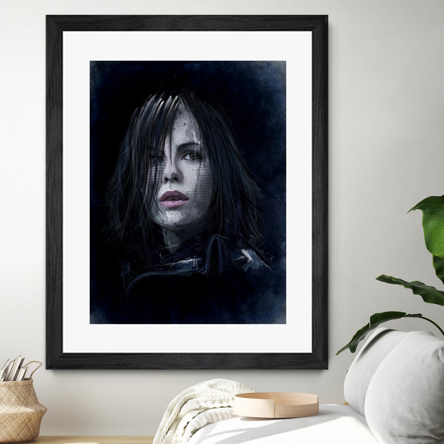 Selene by Claudio Tosi on GIANT ART - black digital painting