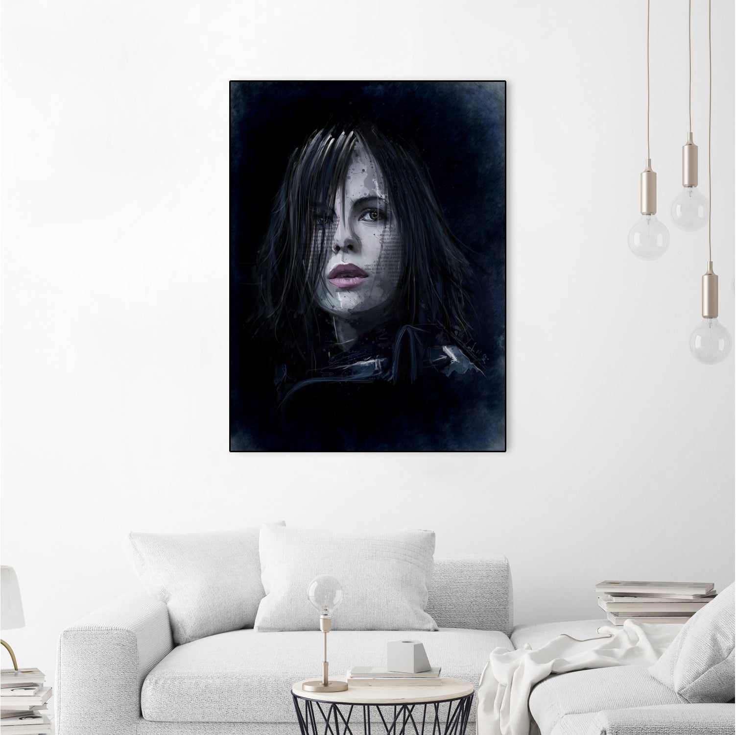 Selene by Claudio Tosi on GIANT ART - black digital painting