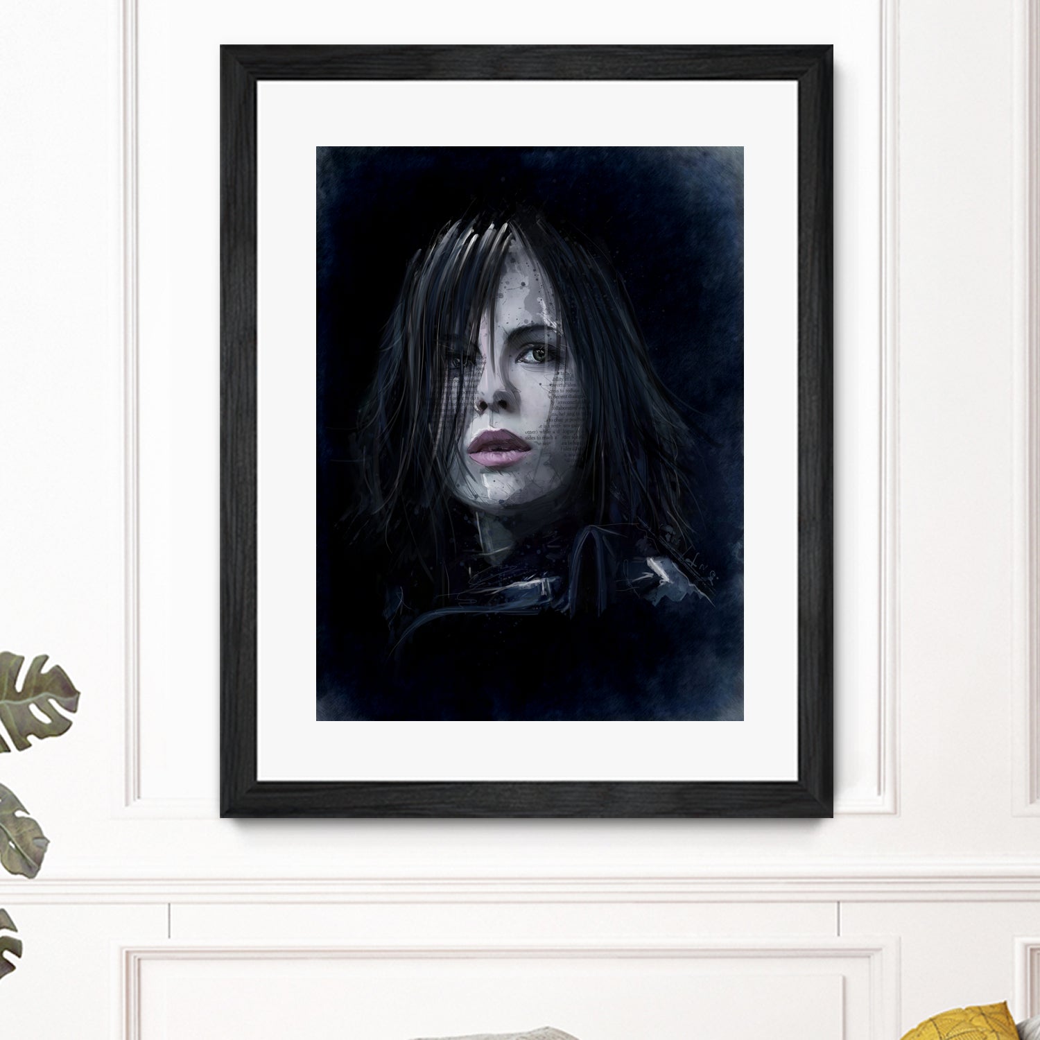 Selene by Claudio Tosi on GIANT ART - black digital painting