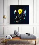 BULB by Anthony Gargasz on GIANT ART - blue 3d art