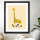 Whimsical Giraffe by Budi Satria Kompoi on GIANT ART - digital painting