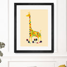 Whimsical Giraffe by Budi Satria Kompoi on GIANT ART - digital painting