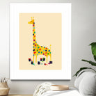 Whimsical Giraffe by Budi Satria Kompoi on GIANT ART - digital painting