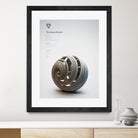 The Aizawa Attractor by . Chaotic Atmospheres on GIANT ART - gray 3d art