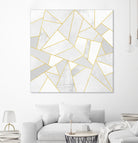 White Stone by Elisabeth Fredriksson on GIANT ART - white digital painting