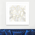 White Stone by Elisabeth Fredriksson on GIANT ART - white digital painting