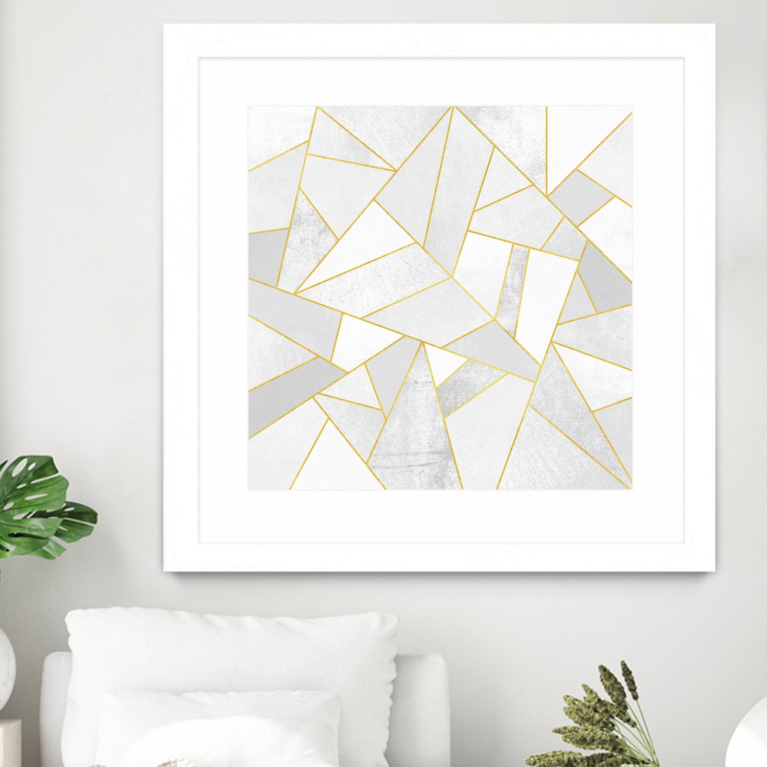 White Stone by Elisabeth Fredriksson on GIANT ART - white digital painting