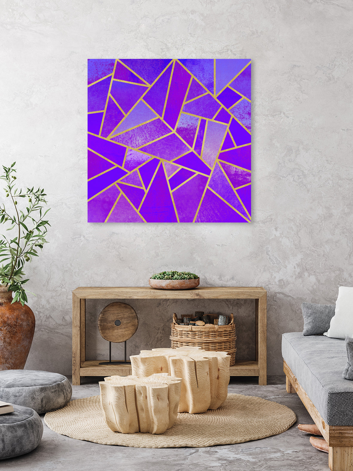 Sunset by Elisabeth Fredriksson on GIANT ART - fuchsia digital painting