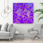 Sunset by Elisabeth Fredriksson on GIANT ART - fuchsia digital painting