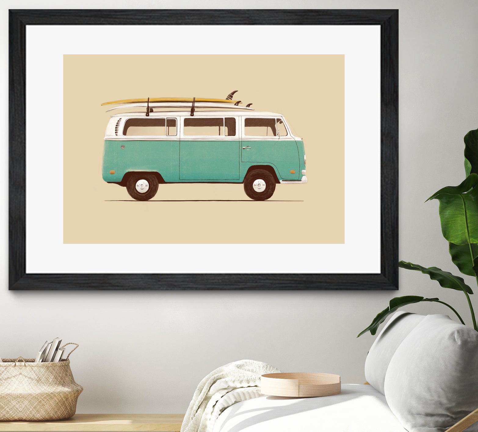 Blue Van by Florent Bodart on GIANT ART - blue digital drawing