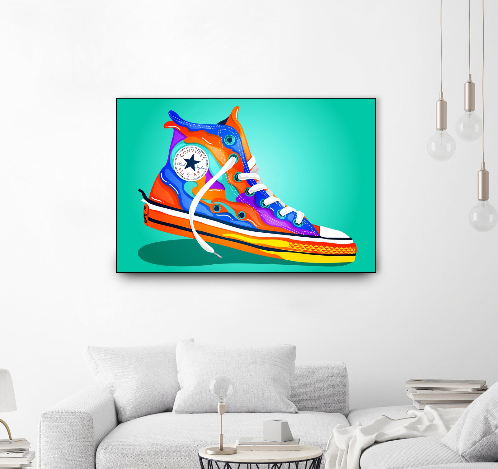 The Classic Series: Converse by Michelle Karyl Nerona on GIANT ART - white digital painting