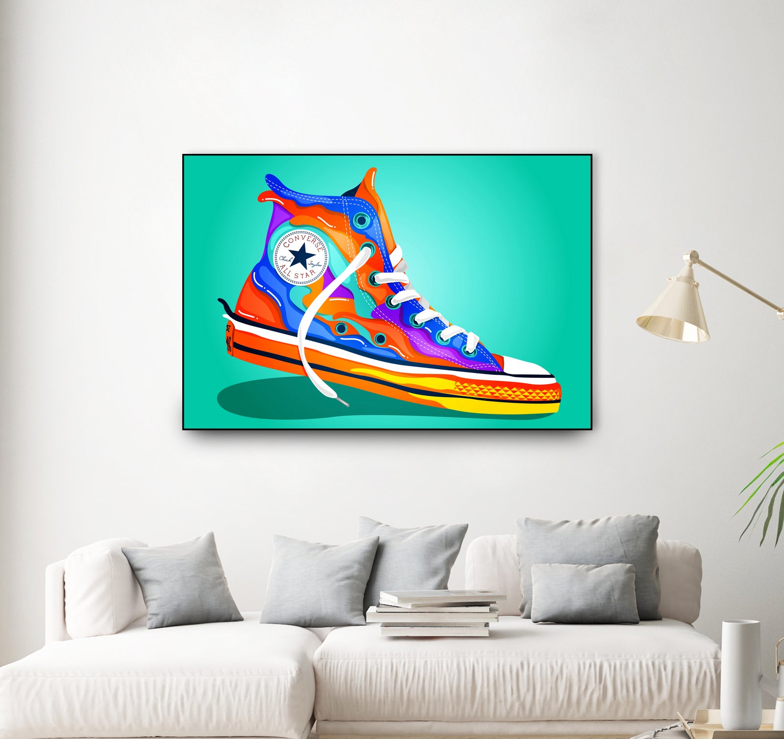 The Classic Series: Converse by Michelle Karyl Nerona on GIANT ART - white digital painting