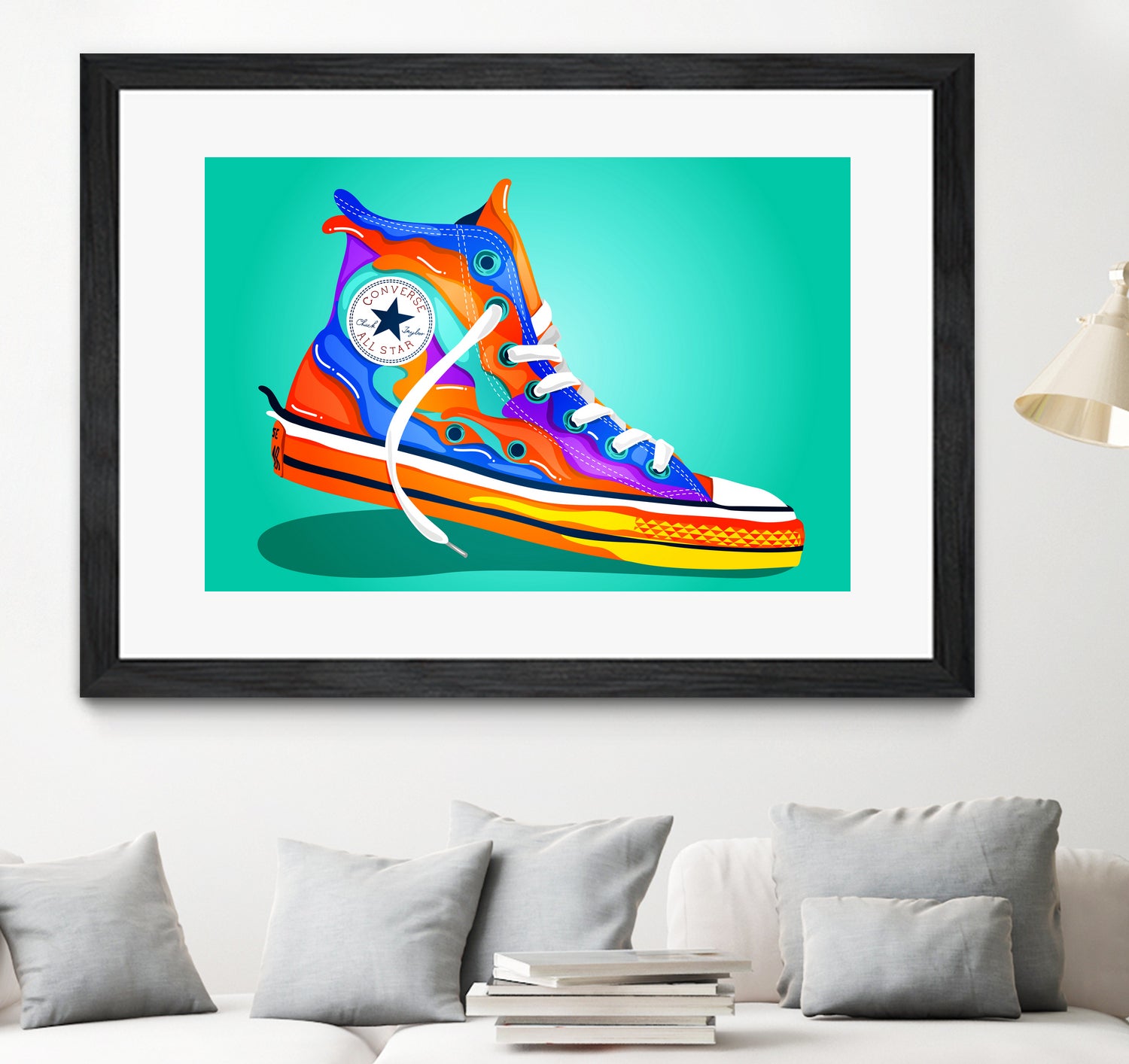 The Classic Series: Converse by Michelle Karyl Nerona on GIANT ART - white digital painting