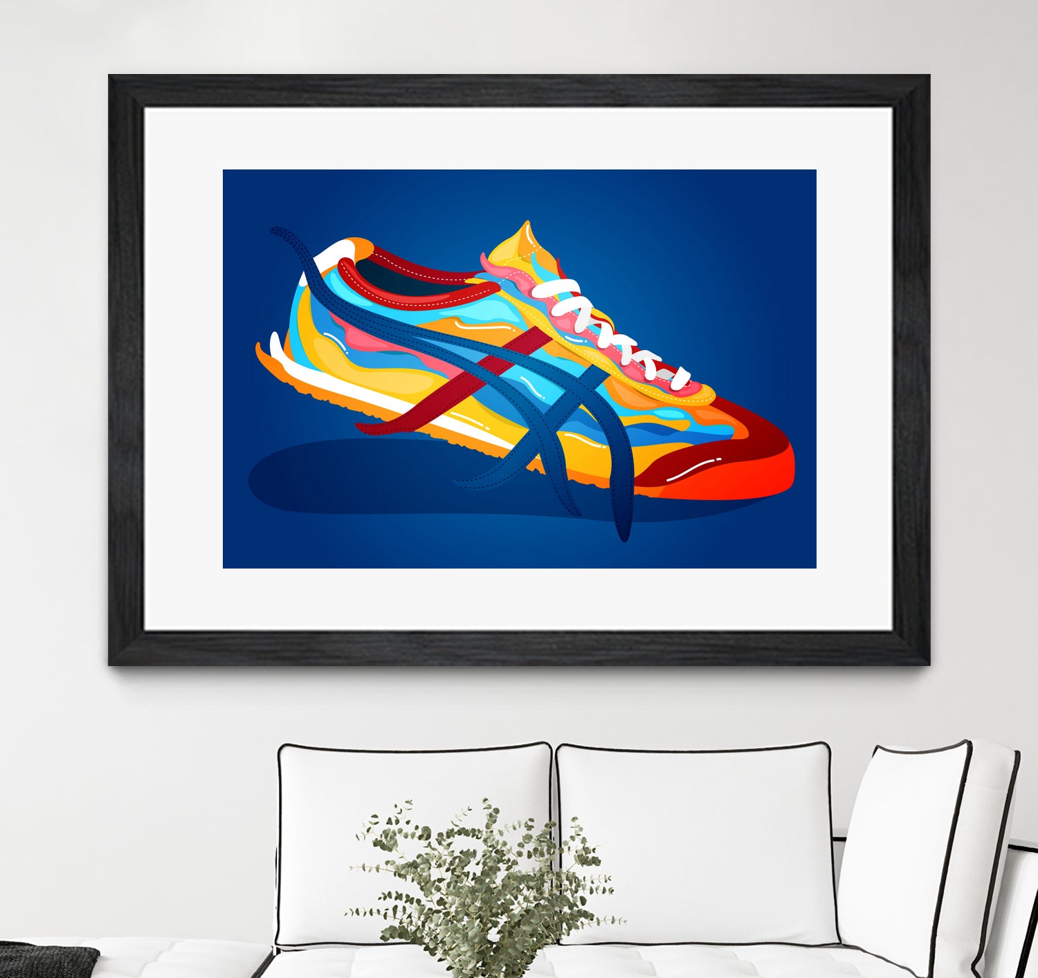 The Classic Series: Onitsuka Tiger Mexico 66 by Michelle Karyl Nerona on GIANT ART - white digital painting