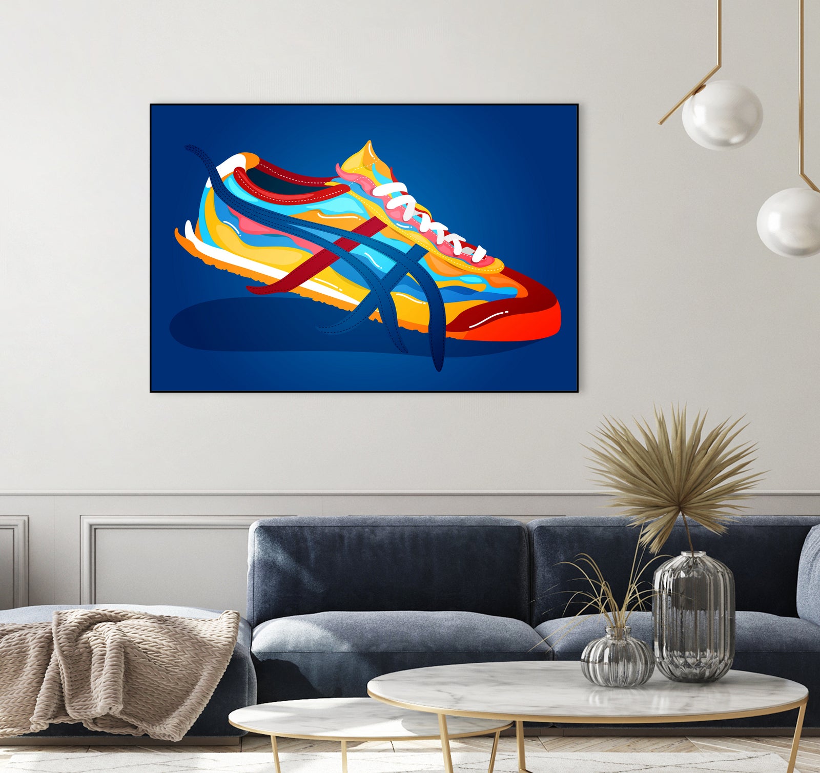 The Classic Series: Onitsuka Tiger Mexico 66 by Michelle Karyl Nerona on GIANT ART - white digital painting