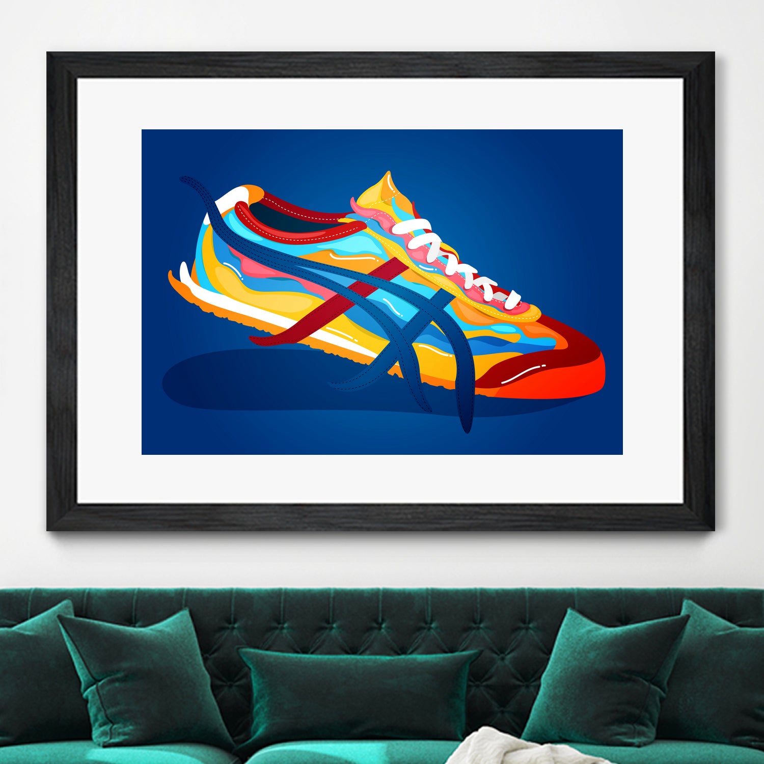 The Classic Series: Onitsuka Tiger Mexico 66 by Michelle Karyl Nerona on GIANT ART - white digital painting