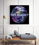 Humanity Glitch by Sabrina Pearcy on GIANT ART - fuchsia processing/programming