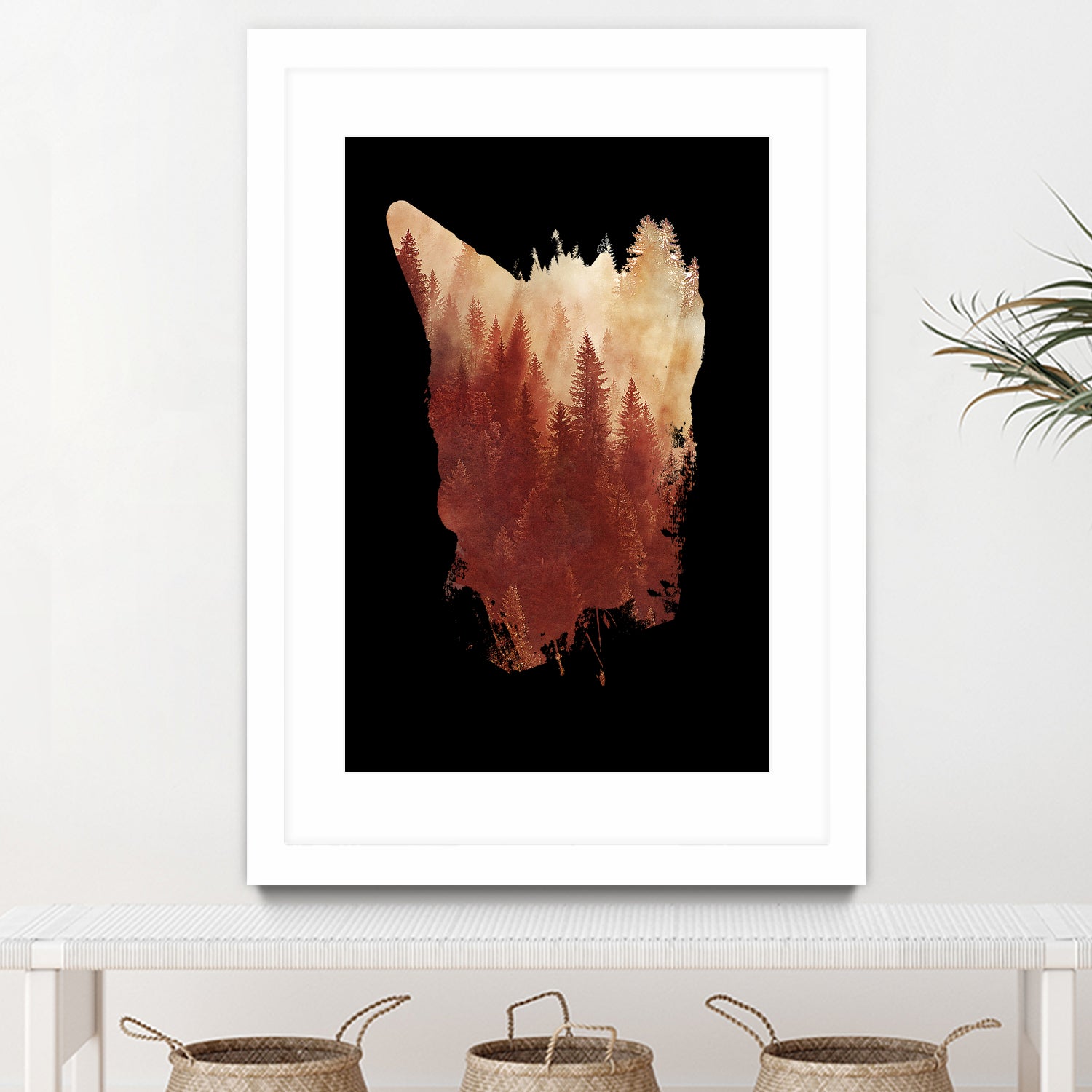 Blind Fox by Robert Farkas on GIANT ART - red digital painting