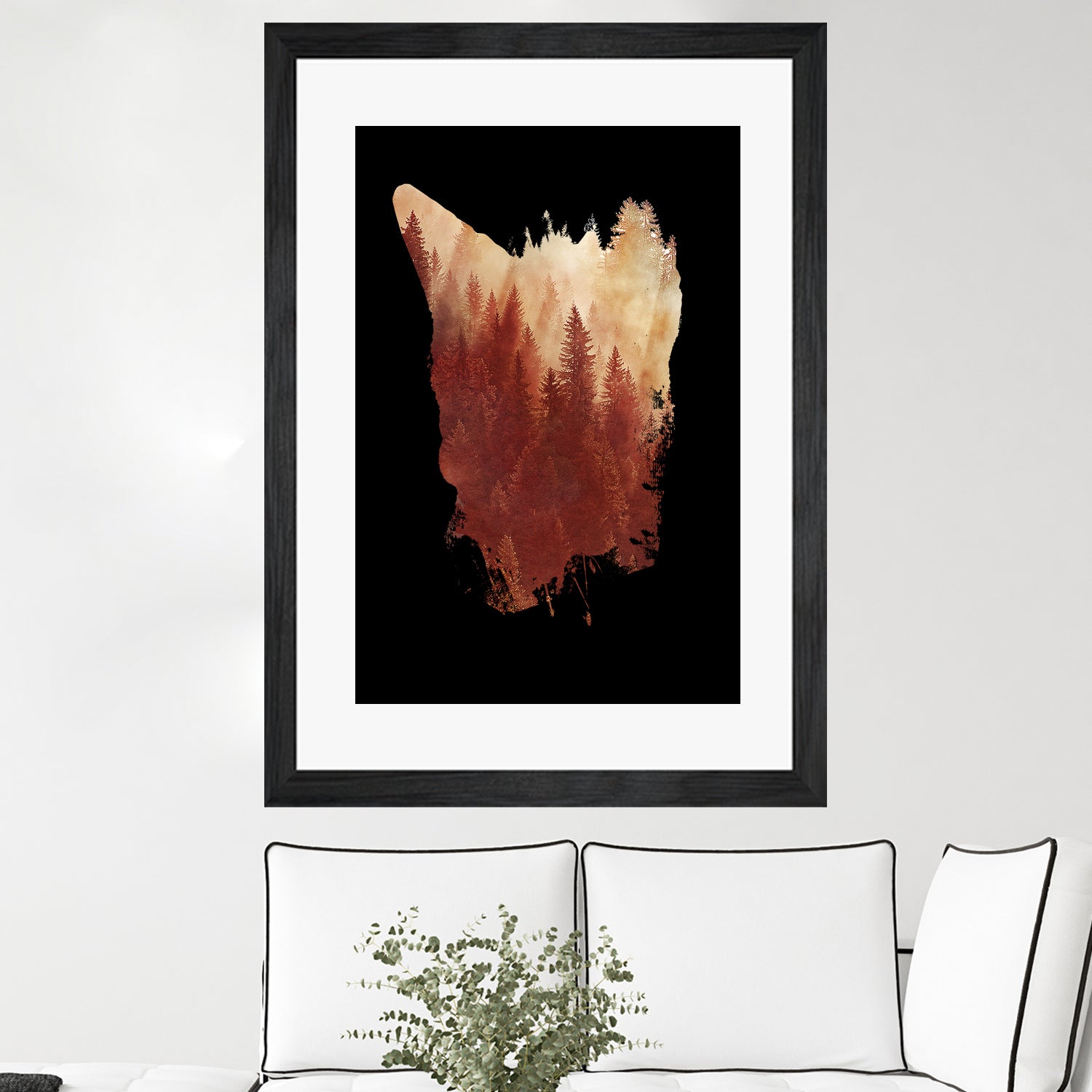 Blind Fox by Robert Farkas on GIANT ART - red digital painting