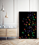 Colorful Flying birds by Cindy Shim on GIANT ART - green vector illustration