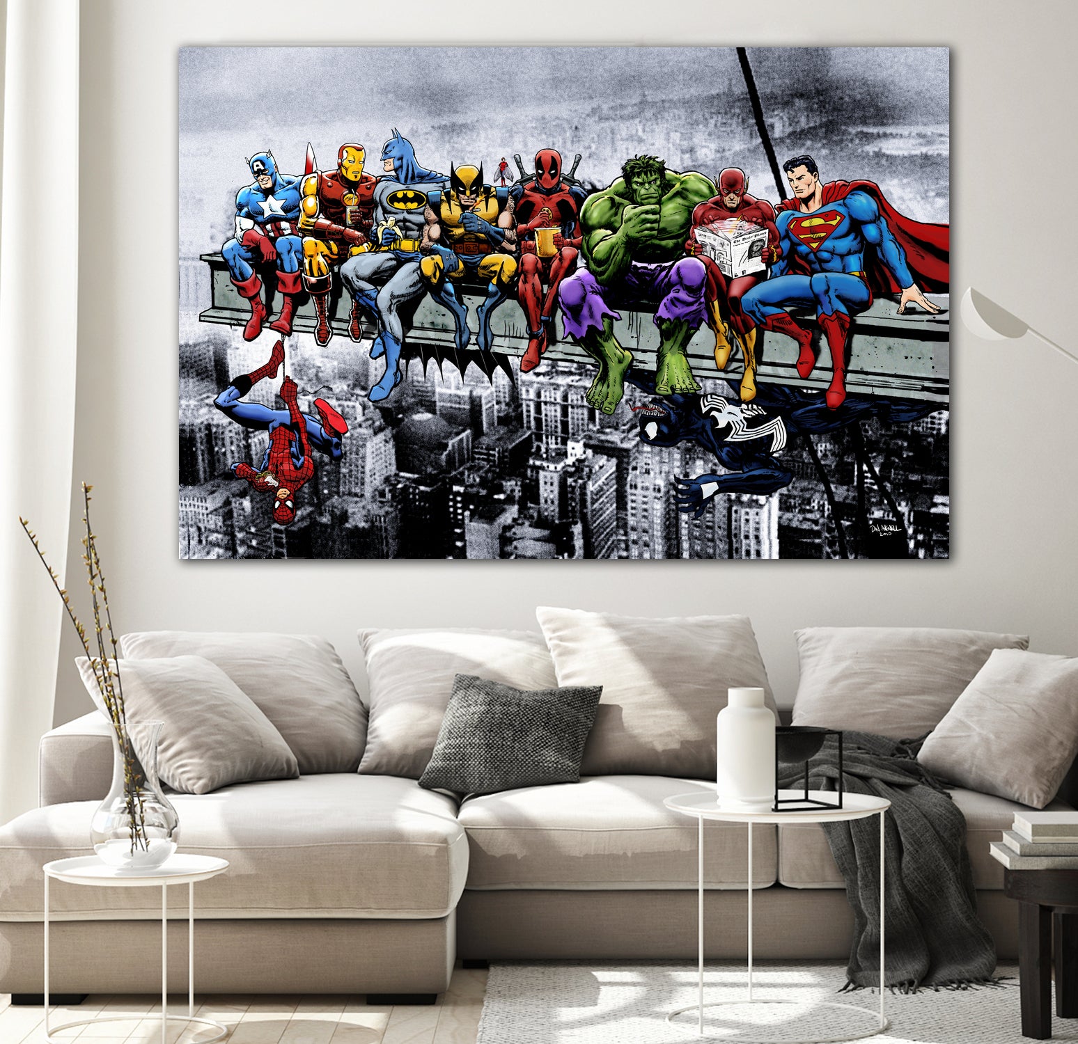 Breakfast Of Champions Special Edition by Dan Avenell on GIANT ART - gray digital painting