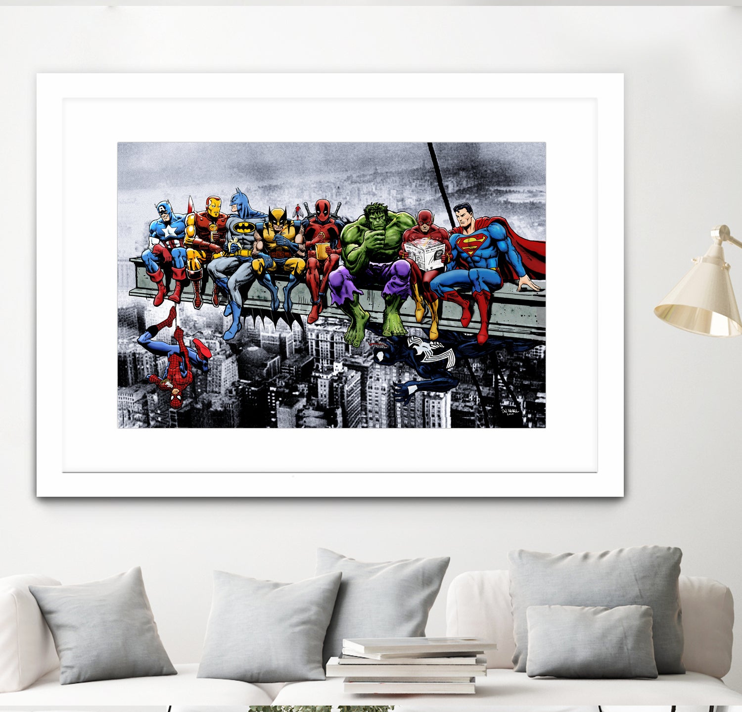 Breakfast Of Champions Special Edition by Dan Avenell on GIANT ART - gray digital painting