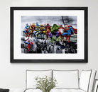 Breakfast Of Champions Special Edition by Dan Avenell on GIANT ART - gray digital painting