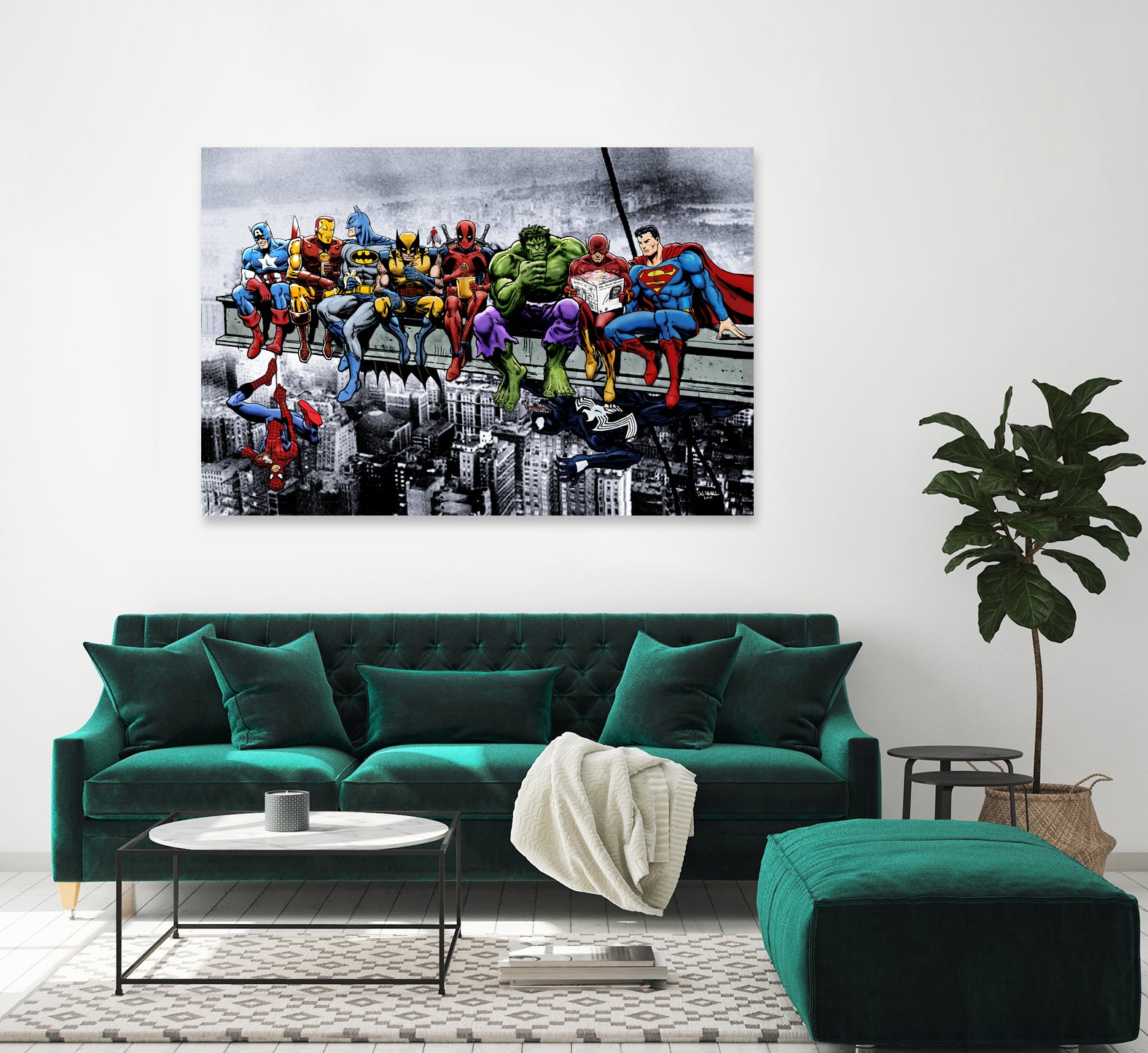 Breakfast Of Champions Special Edition by Dan Avenell on GIANT ART - gray digital painting