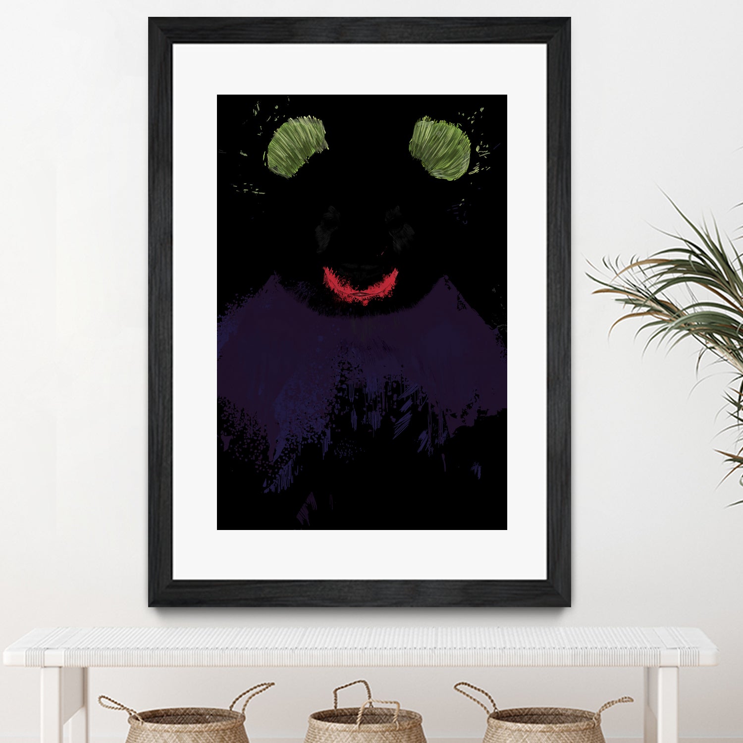 jokerface by Solti Balázs on GIANT ART - white digital painting