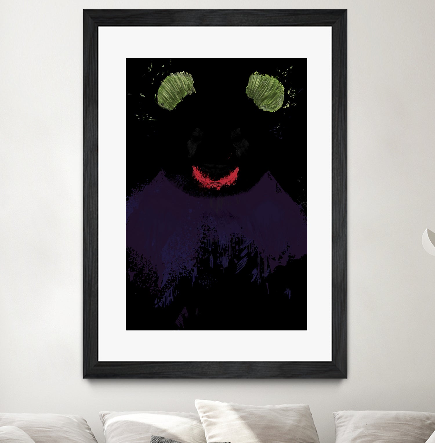 jokerface by Solti Balázs on GIANT ART - white digital painting