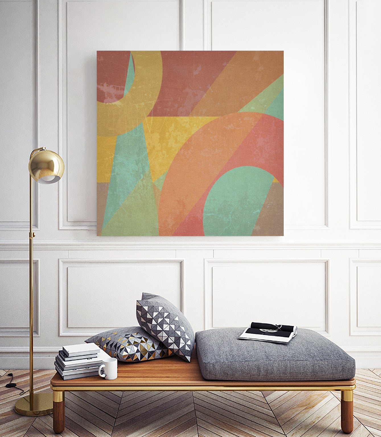 Siena by Mirella Pavesi on GIANT ART - orange digital painting