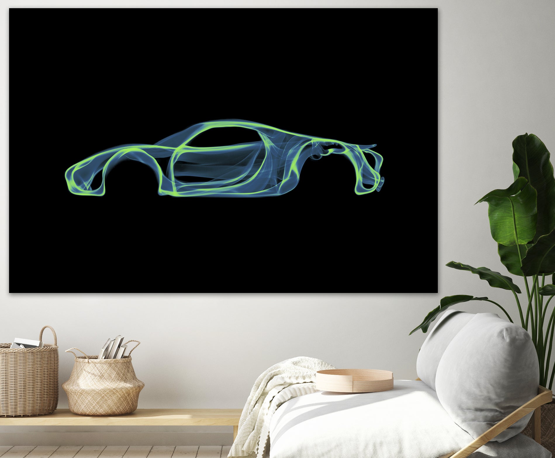 Porsche 918 spyder by Octavian Mihai Mielu on GIANT ART - green digital painting