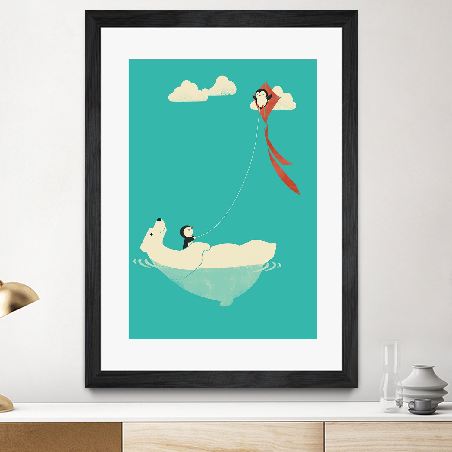 Parasailing by Jay Fleck on GIANT ART - digital drawing