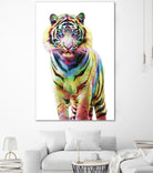 Le Tigre de Couleurs by Julien Kaltnecker on GIANT ART - digital drawing