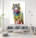 Le Tigre de Couleurs by Julien Kaltnecker on GIANT ART - digital drawing