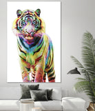 Le Tigre de Couleurs by Julien Kaltnecker on GIANT ART - digital drawing