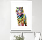 Le Tigre de Couleurs by Julien Kaltnecker on GIANT ART - digital drawing