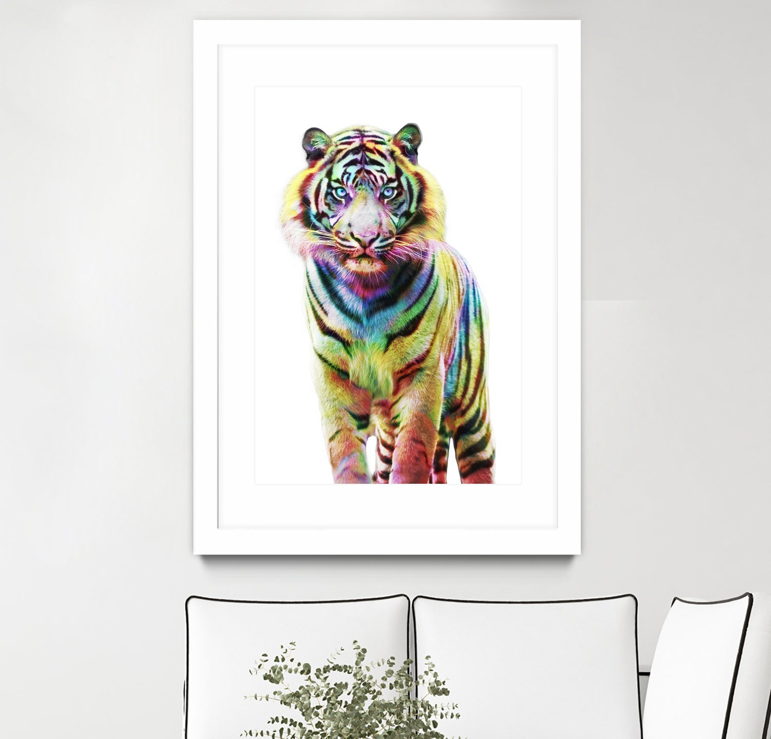 Le Tigre de Couleurs by Julien Kaltnecker on GIANT ART - digital drawing