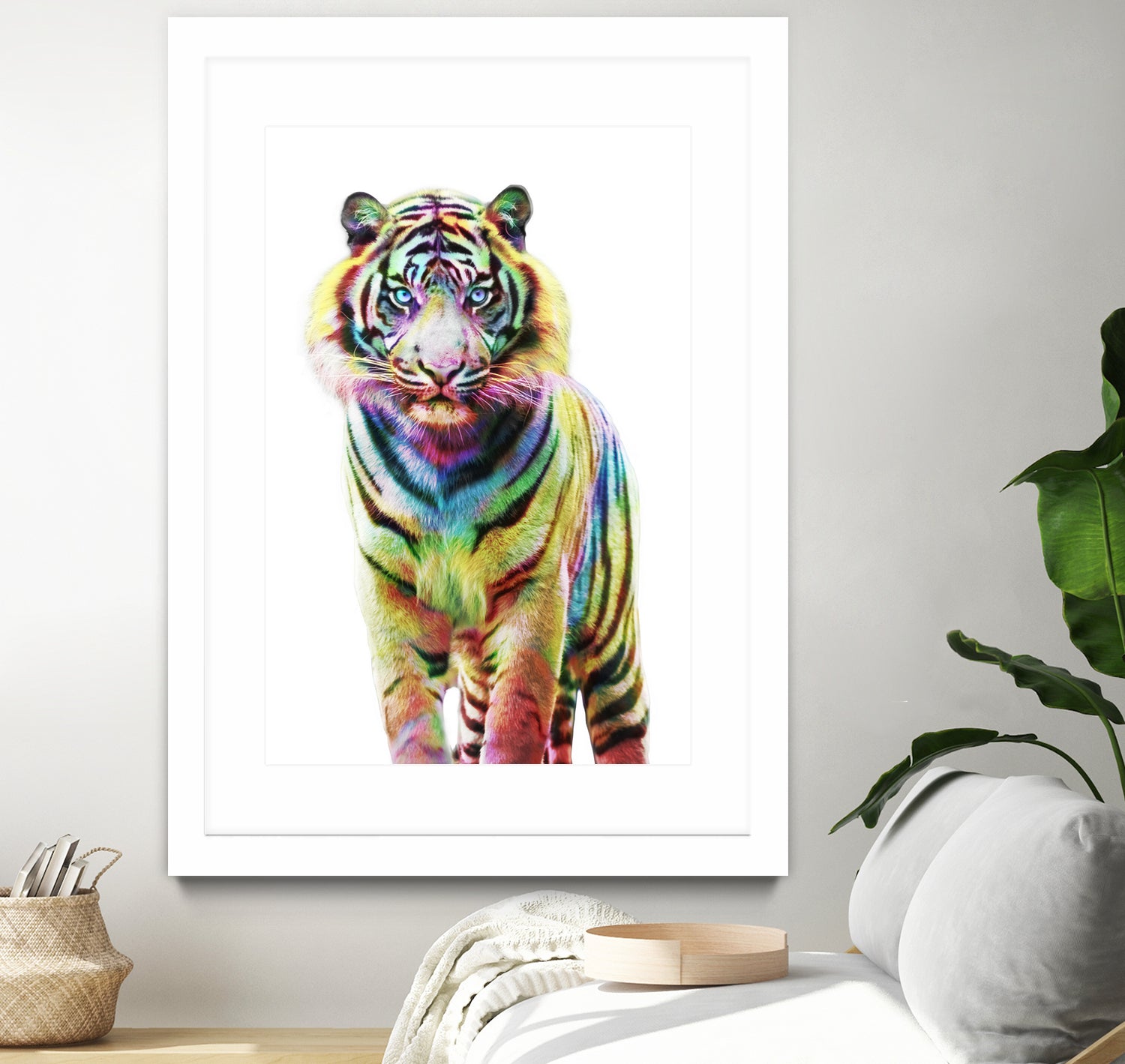 Le Tigre de Couleurs by Julien Kaltnecker on GIANT ART - digital drawing