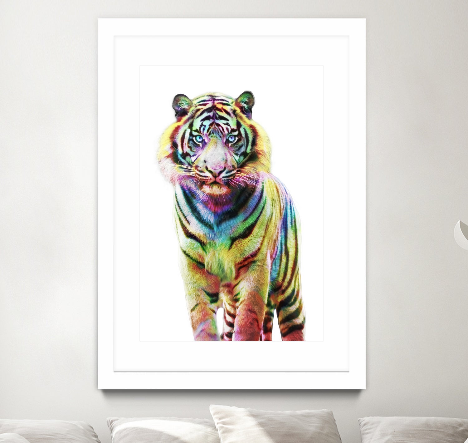 Le Tigre de Couleurs by Julien Kaltnecker on GIANT ART - digital drawing